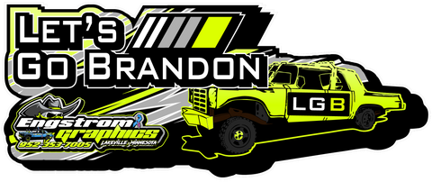 Let's Go Brandon - Imperial Door Wraps